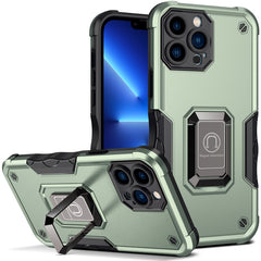 Ring Holder Non-slip Armor Phone Case, For iPhone 13 Pro Max, For iPhone 12 mini, For iPhone 12