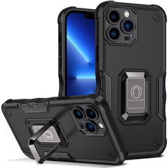 Ring Holder Non-slip Armor Phone Case, For iPhone 13 Pro Max, For iPhone 12 mini, For iPhone 12