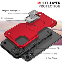 Ringhalter Rutschfeste Rüstung Telefonhülle, Für iPhone 11, Für iPhone 11 Pro, Für iPhone 11 Pro Max, Für iPhone X / XS