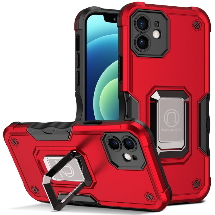 Ring Holder Non-slip Armor Phone Case, For iPhone 11, For iPhone 11 Pro, For iPhone 11 Pro Max, For iPhone X / XS