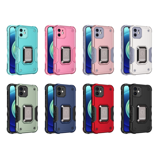 Ring Holder Non-slip Armor Phone Case, For iPhone 11, For iPhone 11 Pro, For iPhone 11 Pro Max, For iPhone X / XS