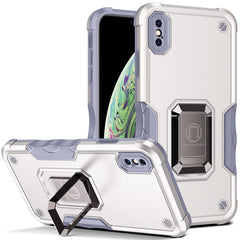 Ring Holder Non-slip Armor Phone Case, For iPhone 11, For iPhone 11 Pro, For iPhone 11 Pro Max, For iPhone X / XS