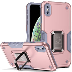 Ring Holder Non-slip Armor Phone Case, For iPhone 11, For iPhone 11 Pro, For iPhone 11 Pro Max, For iPhone X / XS