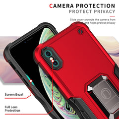 Ring Holder Non-slip Armor Phone Case, For iPhone XR, For iPhone XS Max, For iPhone SE 2022 / SE 2020 / 8 / 7, For iPhone 8 Plus / 7 Plus