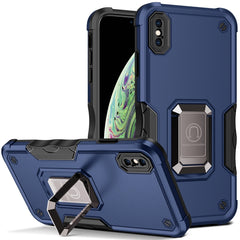 Ring Holder Non-slip Armor Phone Case, For iPhone XR, For iPhone XS Max, For iPhone SE 2022 / SE 2020 / 8 / 7, For iPhone 8 Plus / 7 Plus