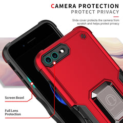 Ring Holder Non-slip Armor Phone Case, For iPhone 8 Plus / 7 Plus
