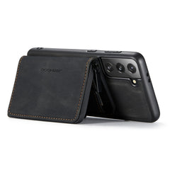 JEEHOOD Magnetic Zipper Horizontal Flip Phone Leather Case, For Samsung Galaxy S22 5G, For Samsung Galaxy S22+ 5G
