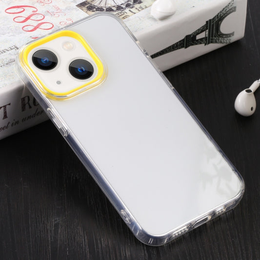 Macaron Lens Frame Transparent TPU Phone Case, For iPhone 13, For iPhone 13 mini, For iPhone 13 Pro, For iPhone 13 Pro Max