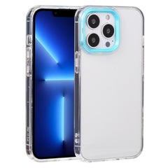 Macaron Lens Frame Transparent TPU Phone Case, For iPhone 13, For iPhone 13 mini, For iPhone 13 Pro, For iPhone 13 Pro Max