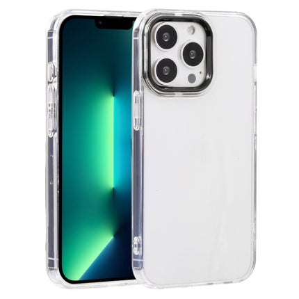 Macaron Lens Frame Transparent TPU Phone Case, For iPhone 13, For iPhone 13 Pro, For iPhone 13 Pro Max
