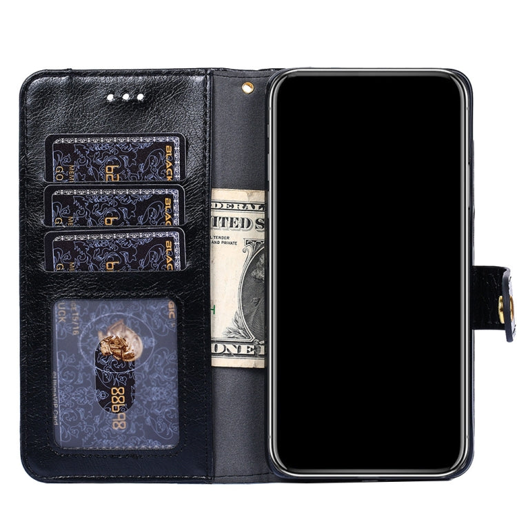 Zipper Bag Leather Phone Case, For Motorola Moto E20 / E40