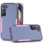 For Samsung Galaxy S22+ 5G / Royal Blue+Pink