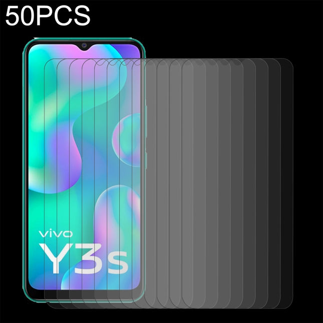 50 PCS 0.26mm 9H 2.5D Tempered Glass Film For Fujitsu Arrows 5G F-51A, For vivo Y3s 2021 (50 PCS), For Fujitsu Arrows U 801FJ (50 PCS), For Fujitsu F-41A (50 PCS), For OPPO A95 (50 PCS), For vivo Y53 (50 PCS), For Lenovo A2800 (50 PCS)                 ...