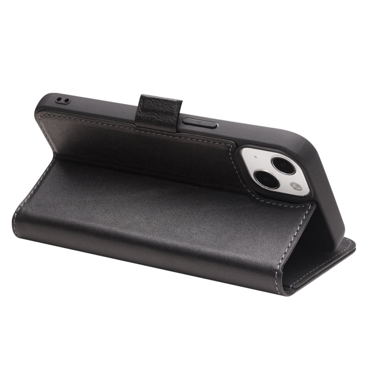 QIALINO Magnetic Buckle Leather Phone Case