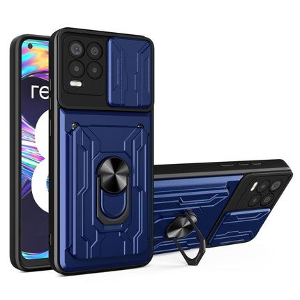 Sliding Camshield Card Phone Case, For Xiaomi Redmi K40/Poco F3/Mi 11i, For OPPO Realme 8 / 8 Pro