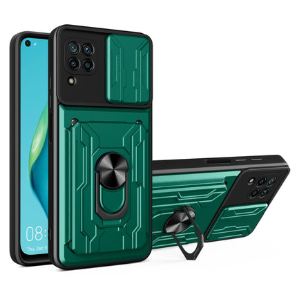 Sliding Camshield Card Phone Case, For Huawei P40 Lite, For Huawei Y5p, For Huawei Y6s / Enjoy 9e / Honor 8A, For Huawei Y7p, For Huawei Y8p, For Huawei P smart / Y9 Prime, For Huawei Y6p