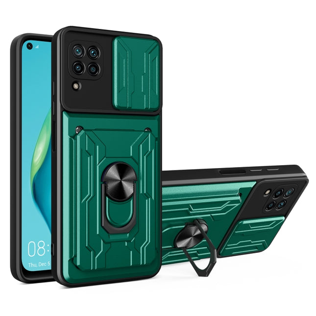 Sliding Camshield Card Phone Case, For Huawei P40 Lite