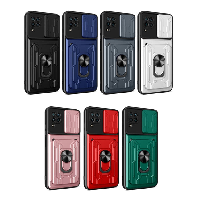 Sliding Camshield Card Phone Case, For Huawei P40 Lite