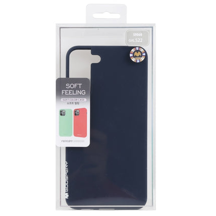 GOOSPERY SOFT FEELING Liquid TPU Soft Case, For Samsung Galaxy S22 Ultra 5G, For Samsung Galaxy S22 5G