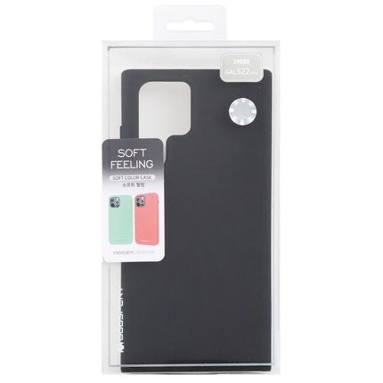 GOOSPERY SOFT FEELING Liquid TPU Soft Case, For Samsung Galaxy S22 Ultra 5G, For Samsung Galaxy S22 5G
