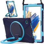 For Samsung Galaxy Tab A8 10.5 2021 / Navy Blue + Blue