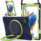 For Samsung Galaxy Tab A8 10.5 2021 / Navy Blue + Lime