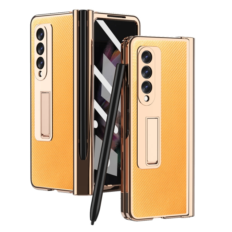 Electroplated Hinge Pen Slot Kevlar Phone Case