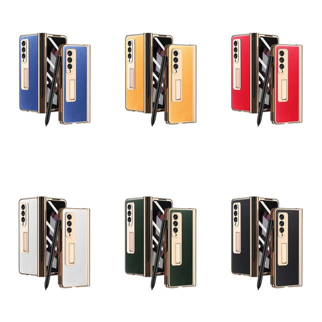 Electroplated Hinge Pen Slot Kevlar Phone Case