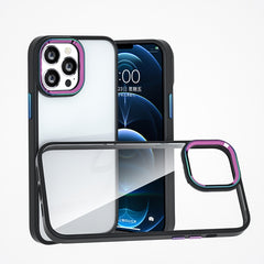 Colorful Metal Lens Ring Phone Case, For iPhone 11 Pro, For iPhone 11 Pro Max