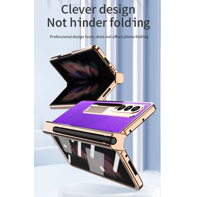 Electroplated Hinge Pen Slot Cross Phone Case
