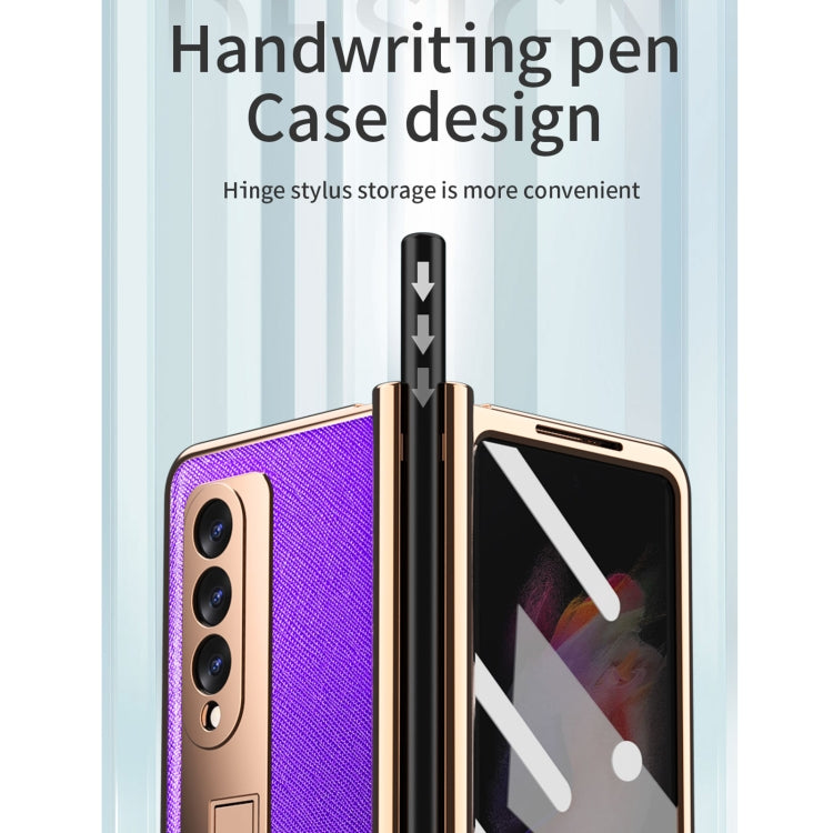 Electroplated Hinge Pen Slot Cross Phone Case