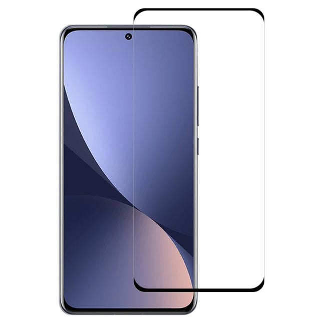 Full Glue 9H HD 3D Curved Edge Tempered Glass Film, For Xiaomi 12X / 12 (1 PC)