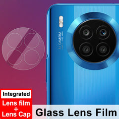imak Integrated Rear Camera Lens Tempered Glass Film with Lens Cap, For Honor 50 Lite, For Honor X30i, For Samsung Galaxy S22 Ultra 5G