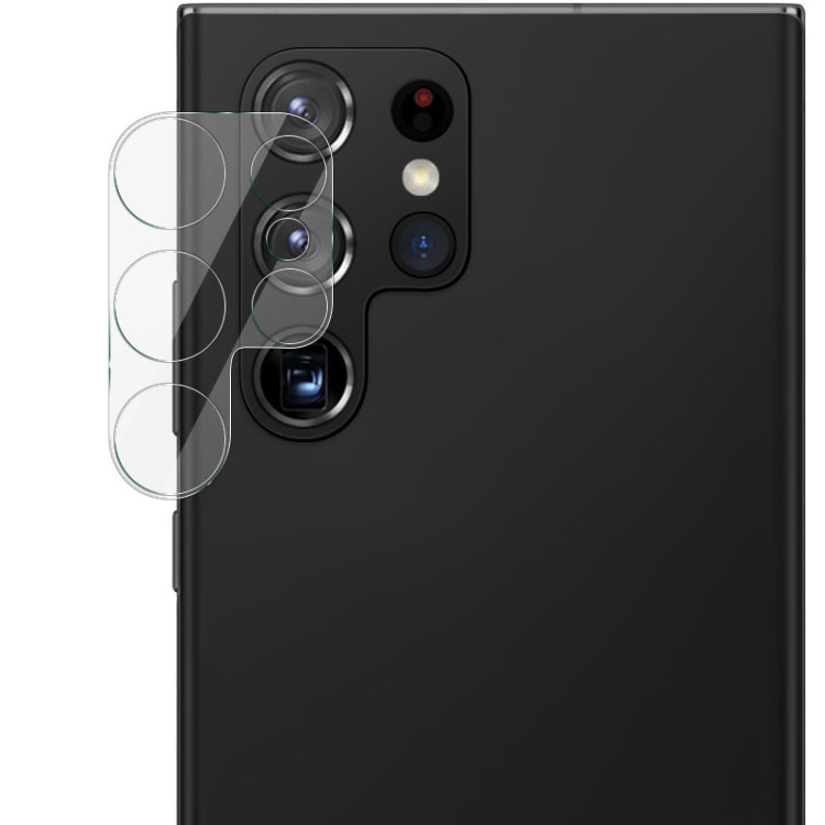 imak Integrated Rear Camera Lens Tempered Glass Film with Lens Cap, For Honor 50 Lite, For Honor X30i, For Samsung Galaxy S22 Ultra 5G