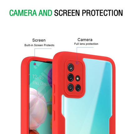Acrylic + TPU 360 Degrees Full Coverage Shockproof Phone Case, For Samsung Galaxy A51 4G, For Samsung Galaxy A52 5G / 4G, For Samsung Galaxy A71 4G, For Xiaomi Redmi Note 10 / Note 10s
