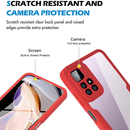 Acrylic + TPU 360 Degrees Full Coverage Shockproof Phone Case, For Xiaomi Redmi Note 11 Pro / Note 11 Pro+