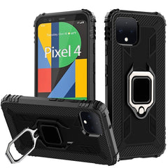 Carbon Fiber Protective Case with 360 Degree Rotating Ring Holder, For Google Pixel 4, For Google Pixel 4 XL, For Huawei Mate 30 Pro, For Huawei Mate 30, For iPhone 11 Pro, For iPhone 11 Pro Max
