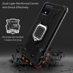 Carbon Fiber Protective Case with 360 Degree Rotating Ring Holder, For Google Pixel 4, For Google Pixel 4 XL, For Huawei Mate 30 Pro, For Huawei Mate 30, For iPhone 11 Pro, For iPhone 11 Pro Max
