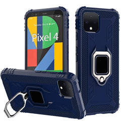 Carbon Fiber Protective Case with 360 Degree Rotating Ring Holder, For Google Pixel 4, For Google Pixel 4 XL, For Huawei Mate 30 Pro, For Huawei Mate 30, For iPhone 11 Pro, For iPhone 11 Pro Max