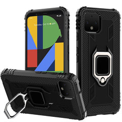 Carbon Fiber Protective Case with 360 Degree Rotating Ring Holder, For Google Pixel 4, For Google Pixel 4 XL, For Huawei Mate 30 Pro, For Huawei Mate 30, For iPhone 11 Pro, For iPhone 11 Pro Max