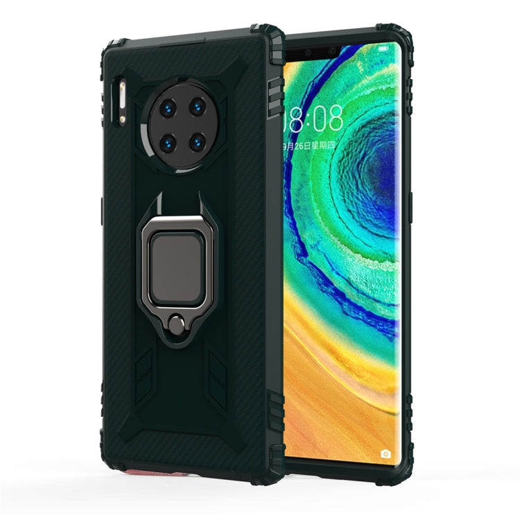 Carbon Fiber Protective Case with 360 Degree Rotating Ring Holder, For Google Pixel 4, For Google Pixel 4 XL, For Huawei Mate 30 Pro, For Huawei Mate 30, For iPhone 11 Pro, For iPhone 11 Pro Max