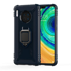 Carbon Fiber Protective Case with 360 Degree Rotating Ring Holder, For Google Pixel 4, For Google Pixel 4 XL, For Huawei Mate 30 Pro, For Huawei Mate 30, For iPhone 11 Pro, For iPhone 11 Pro Max, For iPhone 6 / 7 / 8, For iPhone 6 Plus / 7 Plus / 8 Plus