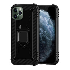 Carbon Fiber Protective Case with 360 Degree Rotating Ring Holder, For Google Pixel 4, For Google Pixel 4 XL, For Huawei Mate 30 Pro, For Huawei Mate 30, For iPhone 11 Pro, For iPhone 11 Pro Max