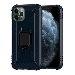 Carbon Fiber Protective Case with 360 Degree Rotating Ring Holder, For Google Pixel 4, For Google Pixel 4 XL, For Huawei Mate 30 Pro, For Huawei Mate 30, For iPhone 11 Pro, For iPhone 11 Pro Max
