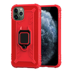 Carbon Fiber Protective Case with 360 Degree Rotating Ring Holder, For Google Pixel 4, For Google Pixel 4 XL, For Huawei Mate 30 Pro, For Huawei Mate 30, For iPhone 11 Pro, For iPhone 11 Pro Max