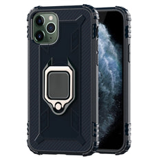 Carbon Fiber Protective Case with 360 Degree Rotating Ring Holder, For Google Pixel 4, For Google Pixel 4 XL, For Huawei Mate 30 Pro, For Huawei Mate 30, For iPhone 11 Pro, For iPhone 11 Pro Max