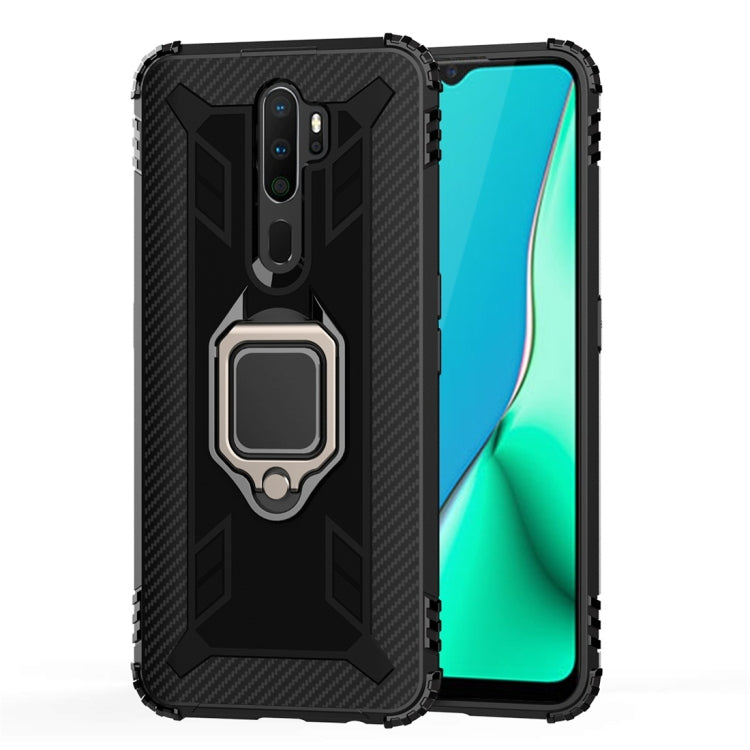 Schutzhülle aus Kohlefaser mit 360 Grad drehbarem Ringhalter, für Xiaomi Mi CC9 Pro / Note 10, für Xiaomi Redmi Note 8T, für Xiaomi Redmi 8, für Xiaomi Redmi Note 8 Pro, für Xiaomi Redmi Note 8, für Vivo Y19 (U3), für Galaxy A51, für Galaxy A71