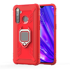 Carbon Fiber Protective Case with 360 Degree Rotating Ring Holder, For iPhone 11, For iPhone XR, For iPhone X / XS, For iPhone XS Max, For OPPO A9 (2020), For OPPO Realme 5 Pro, For OPPO Realme 5, For OPPO Realme XT