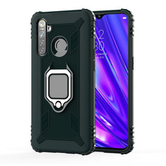 Carbon Fiber Protective Case with 360 Degree Rotating Ring Holder, For OPPO A9 (2020), For OPPO Realme 5 Pro, For OPPO Realme 5, For OPPO Realme XT, For Xiaomi Mi CC9 Pro / Note 10, For Xiaomi Redmi Note 8T