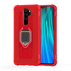 Carbon Fiber Protective Case with 360 Degree Rotating Ring Holder, For Xiaomi Mi CC9 Pro / Note 10, For Xiaomi Redmi Note 8T, For Xiaomi Redmi 8, For Xiaomi Redmi Note 8 Pro, For Xiaomi Redmi Note 8, For Vivo Y19 (U3), For Galaxy A51, For Galaxy A71